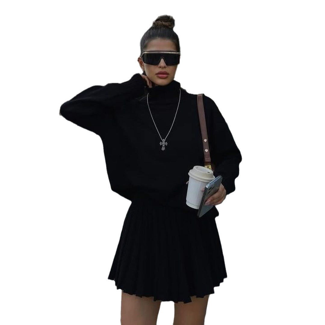 Havana Knitted Two-piece Turtleneck Sweater