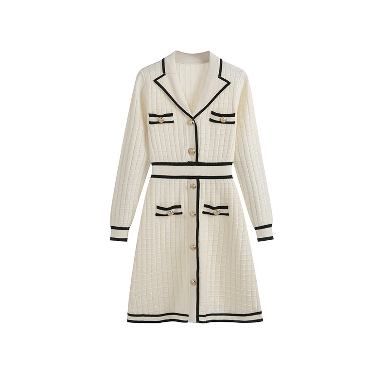 Ariel Classic Style Knitted Dress