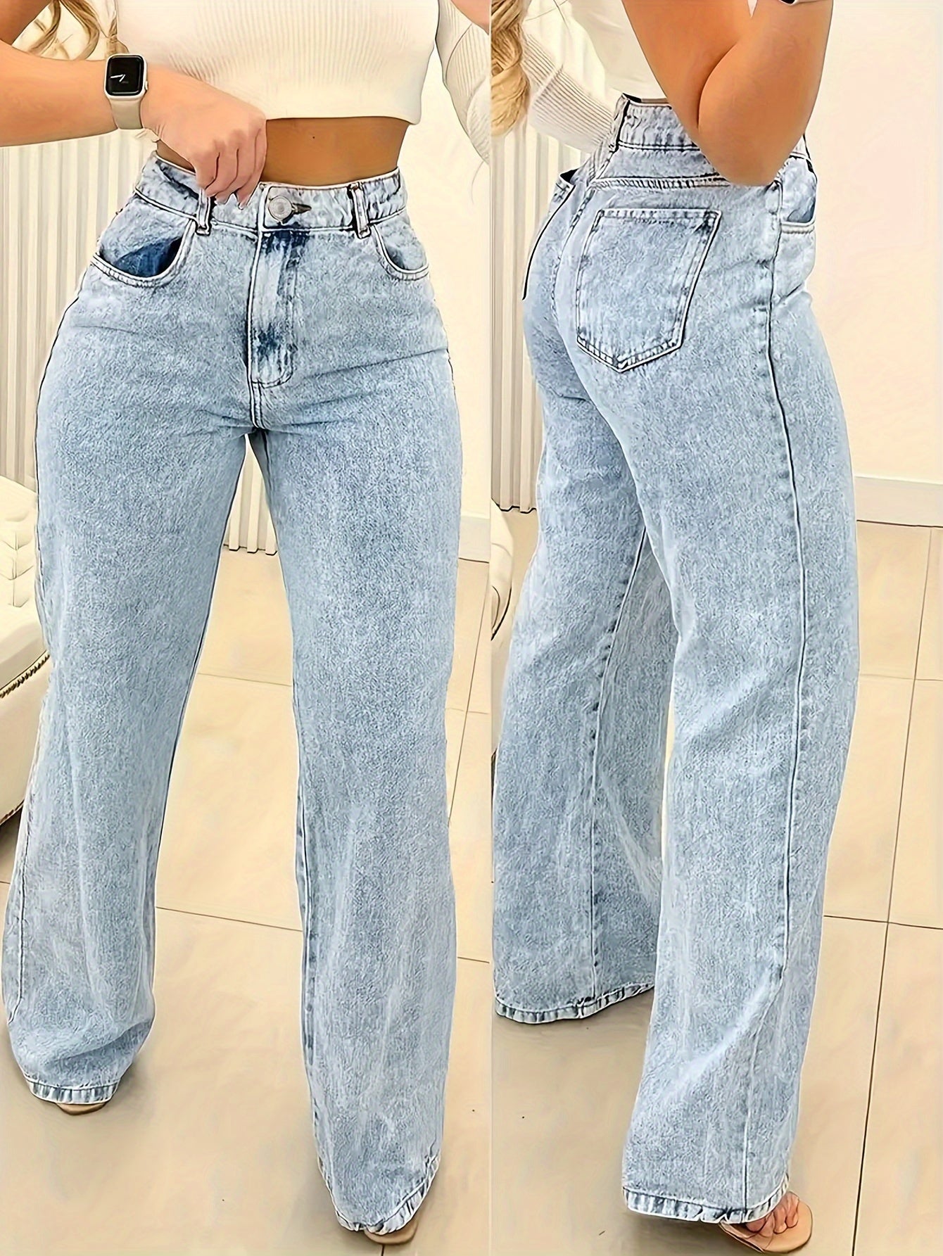 Rosa Casual Loose fit Jeans