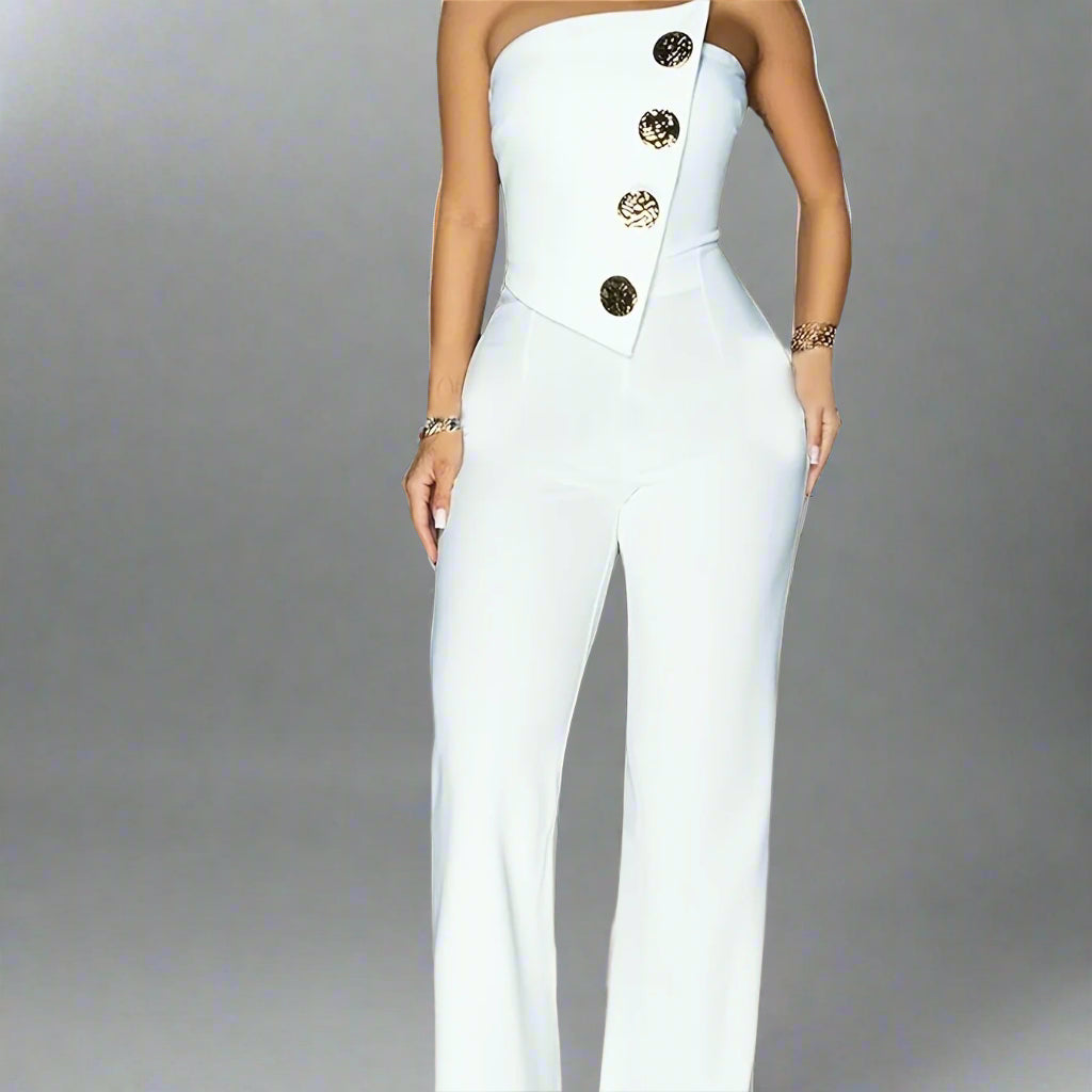 Tina Asymmetric Jumpsuit