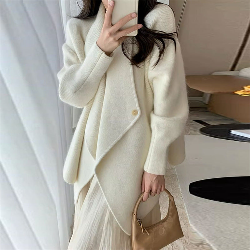 Korean Style Mid-length Cardigan