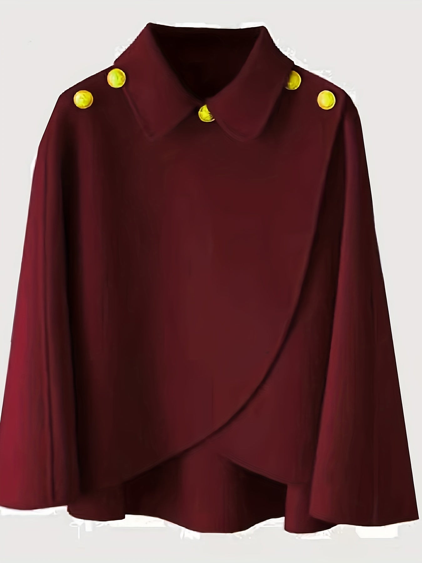 Sophisticate Asymmetrical Cape