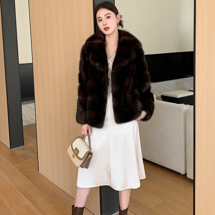 Artificial Fur Thick Warm Jacket