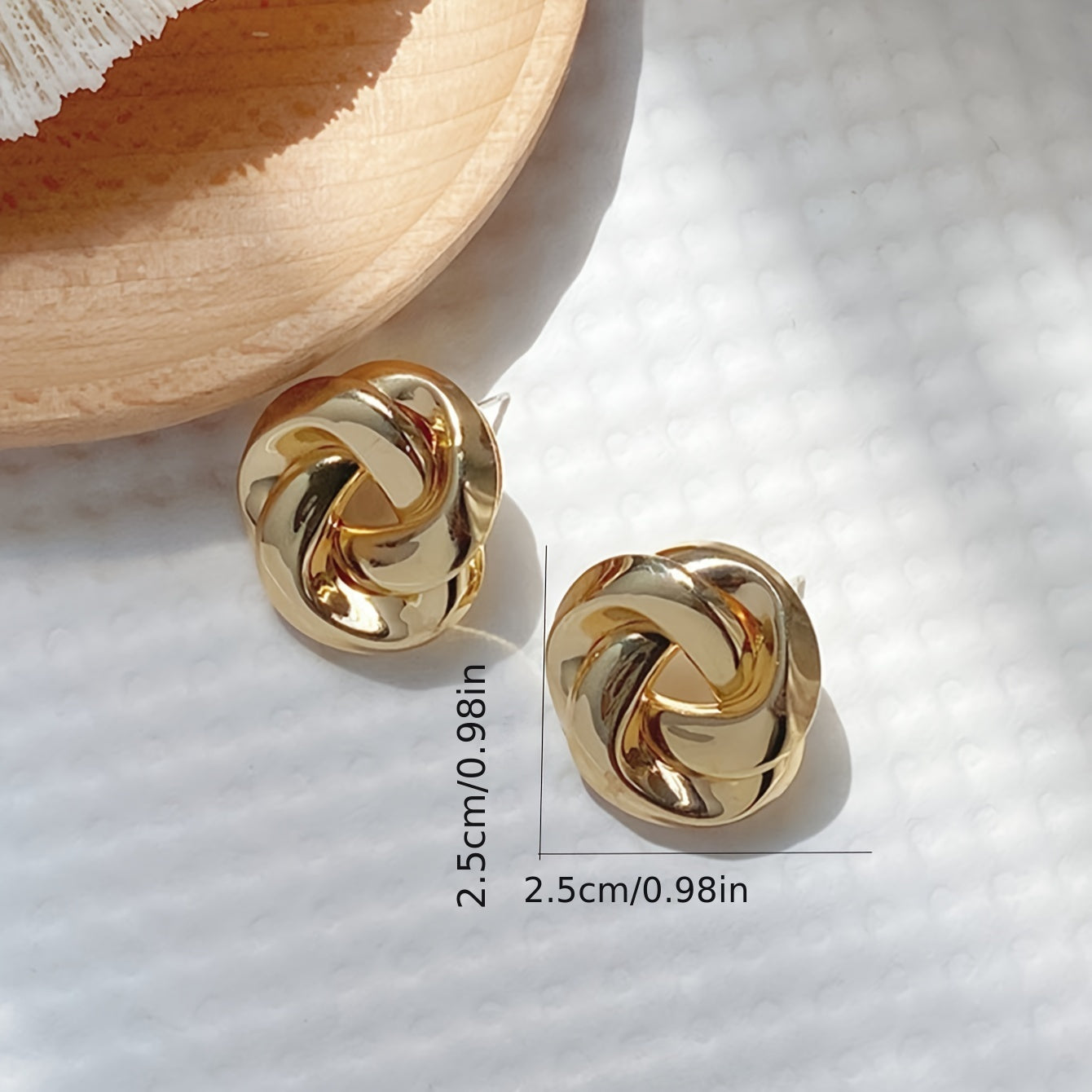 Sophisticate Statement Style Stud Earrings