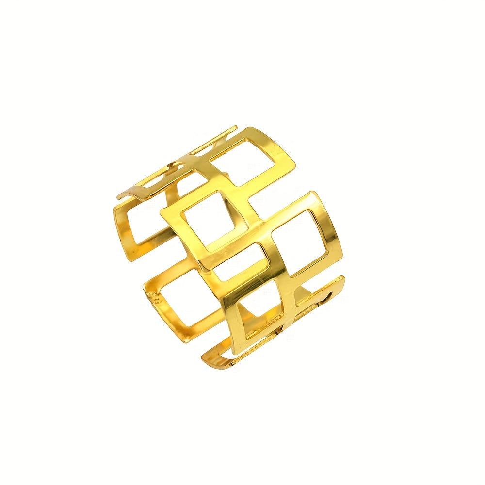 Sophisticate 6pcs Golden High-end Napkin Ring