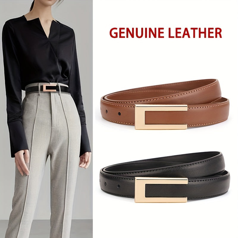 Sophisticate Genuine Leather Belt