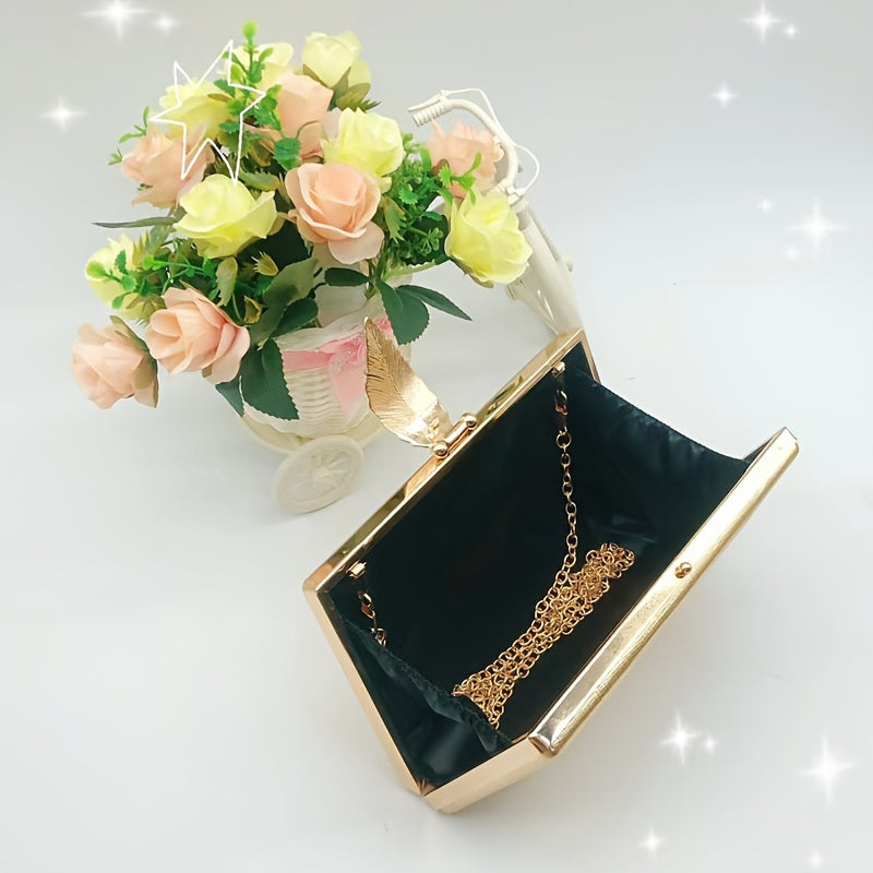 Sophisticate Gold Clutch