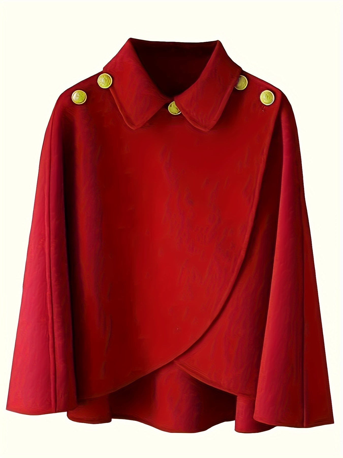 Sophisticate Asymmetrical Cape