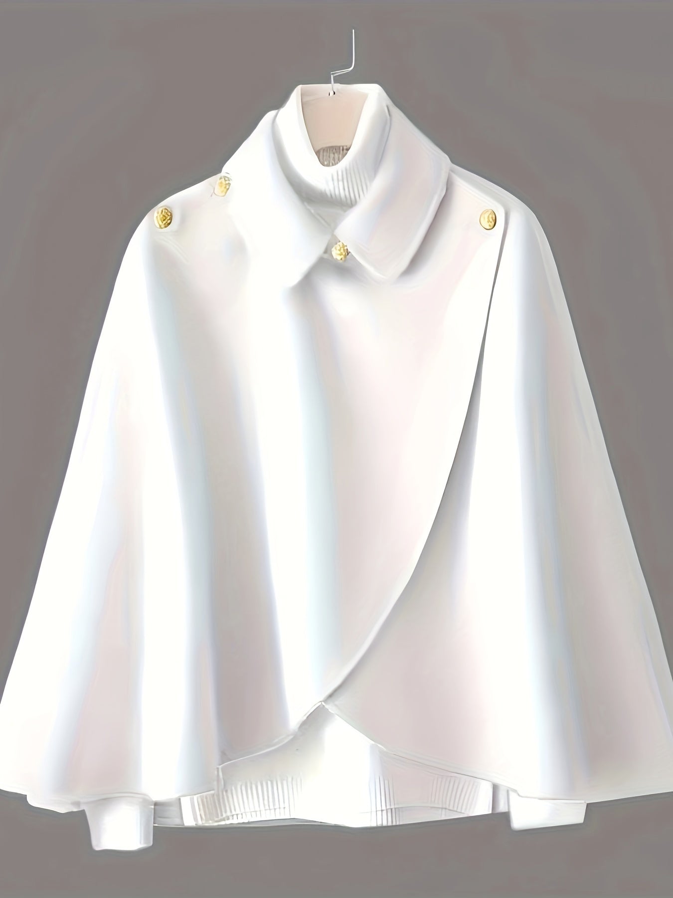 Sophisticate Asymmetrical Cape