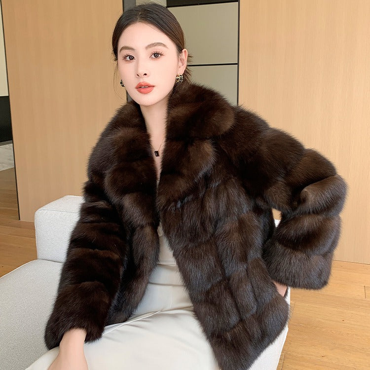 Artificial Fur Thick Warm Jacket