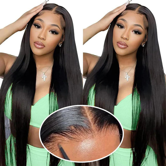 Sophisticate Straight 9x6 7x5 Glueless Lace Front Human Hair Wig