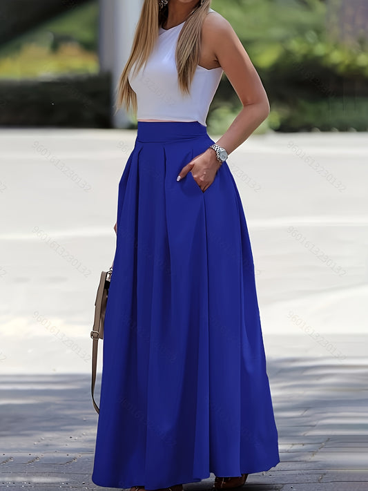 Alex High Waist Maxi Skirt