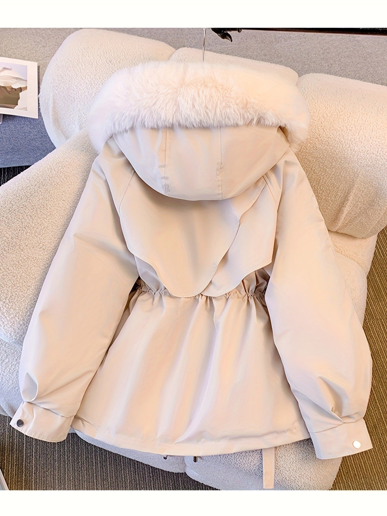 Alina thick fur jacket