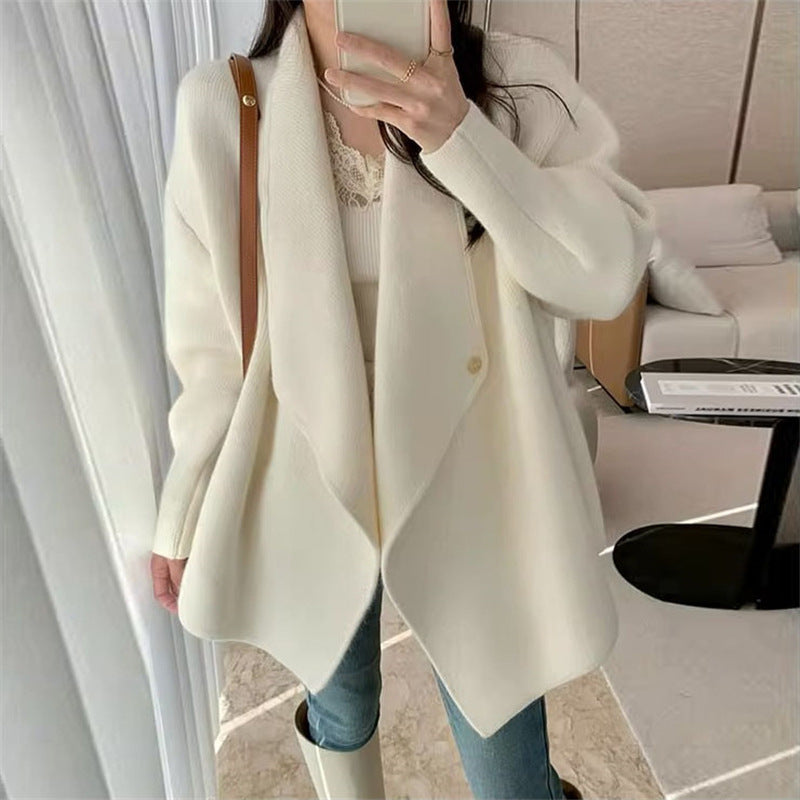 Korean Style Mid-length Cardigan