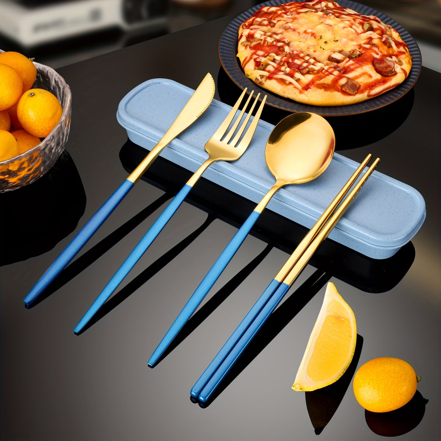 Sophisticate 5-Piece Portable Flatware Set