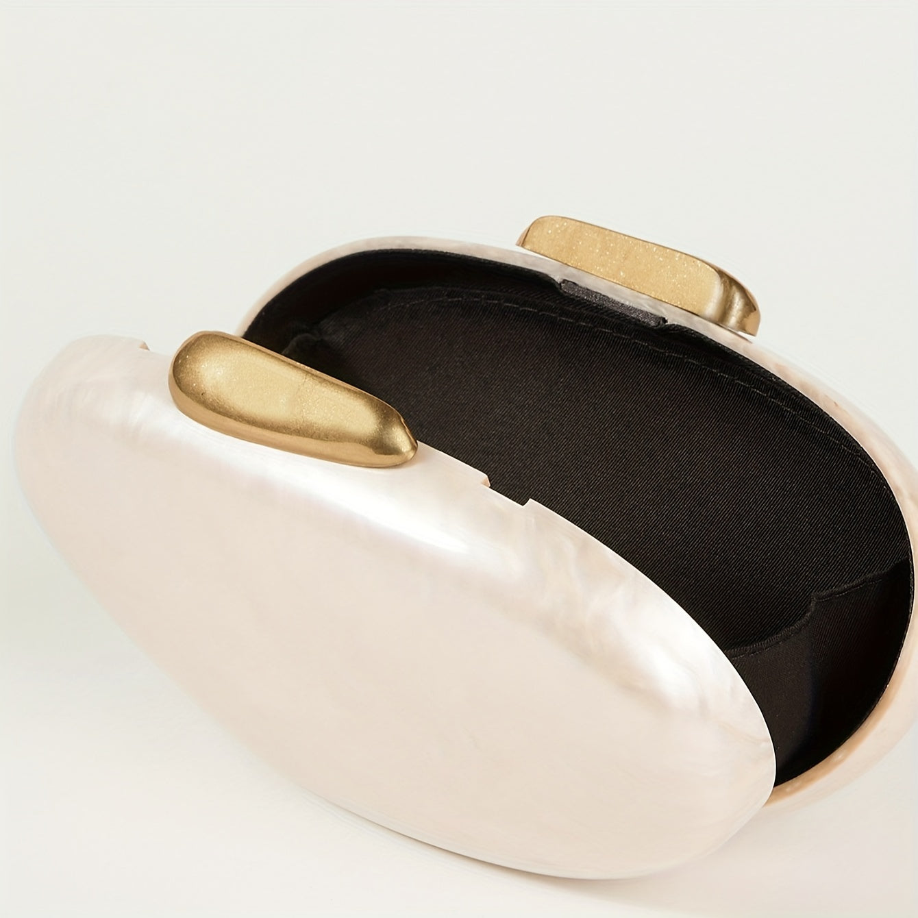 Sophisticate Ivory Pearl Clutch