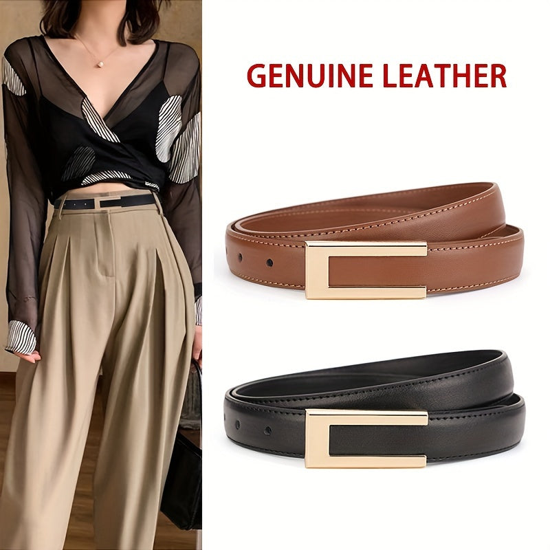 Sophisticate Genuine Leather Belt